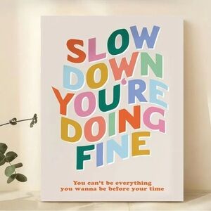 Motivational Pink Canvas Aesthetic Poster 🌟